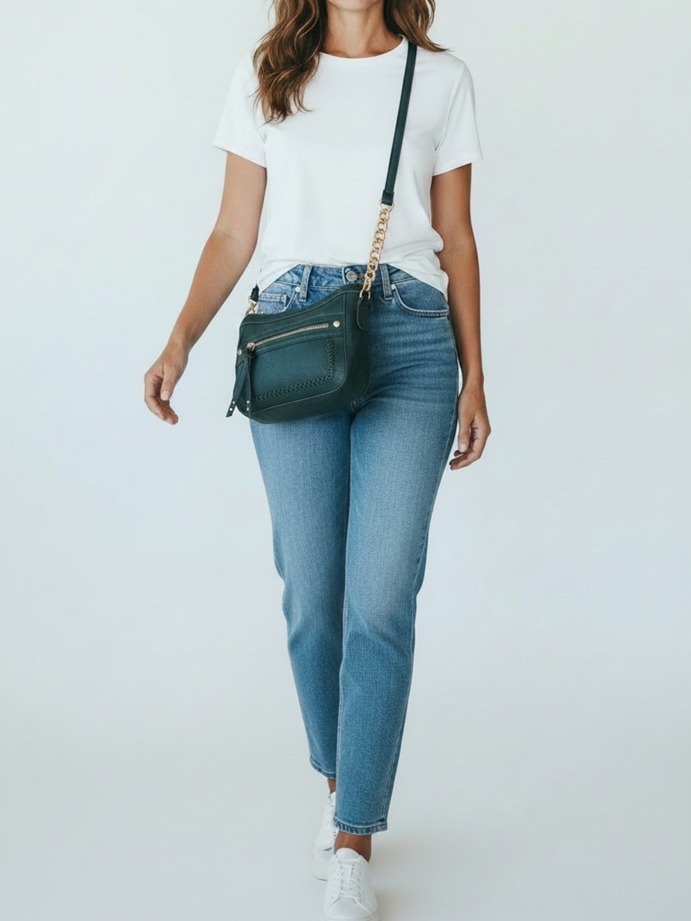 NWT Jessica Simpson "Jaclyn" Crossbody Purse in Meteorite Color